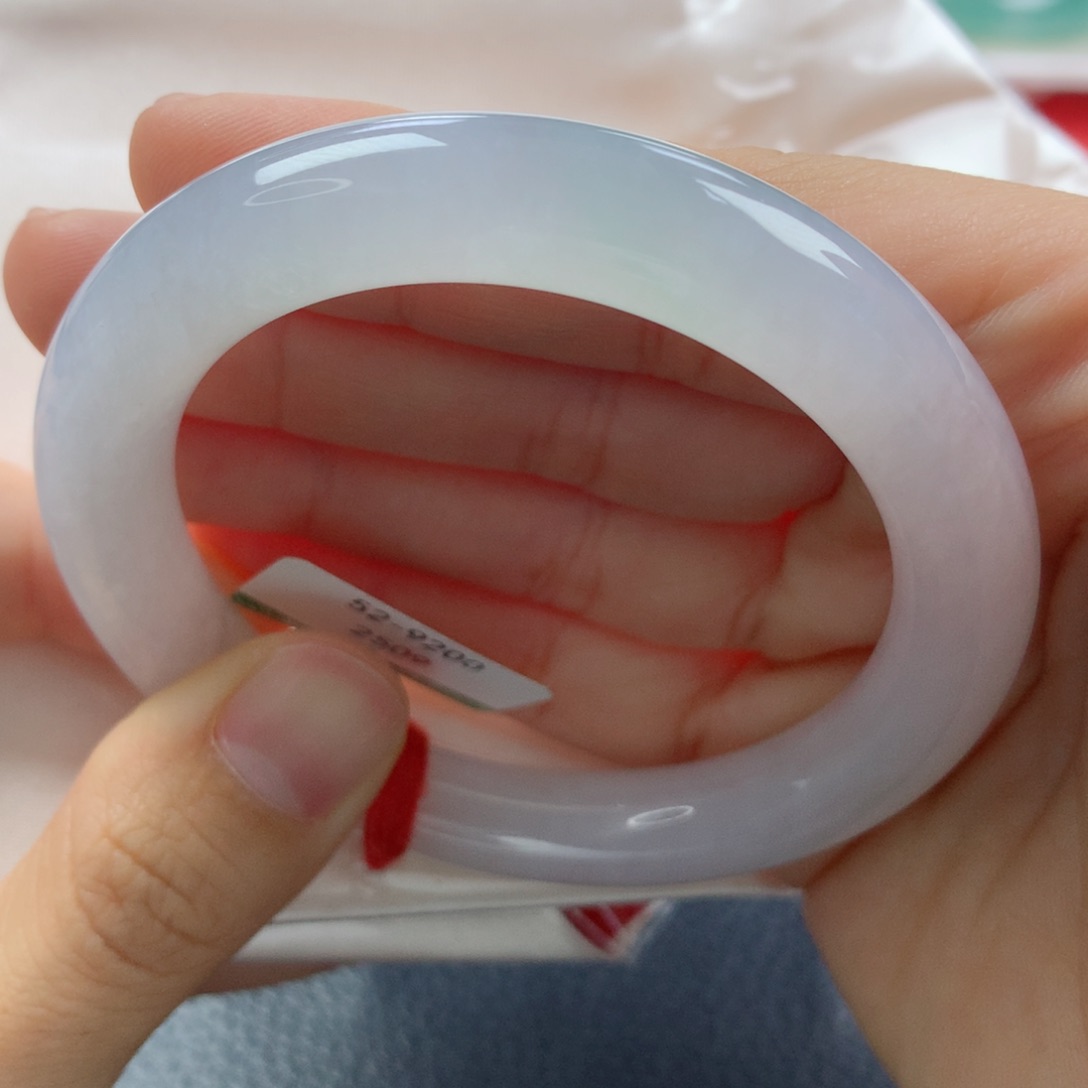 未镶嵌手镯翡翠缅甸天然翡翠A货52.8圆