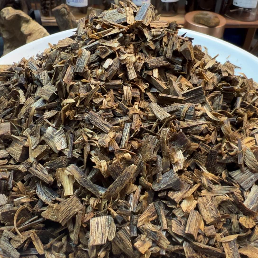 沉香手把件棋楠张勺子熏香料52克