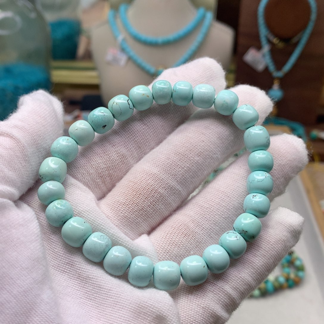 绿松石配饰未镶嵌细**流