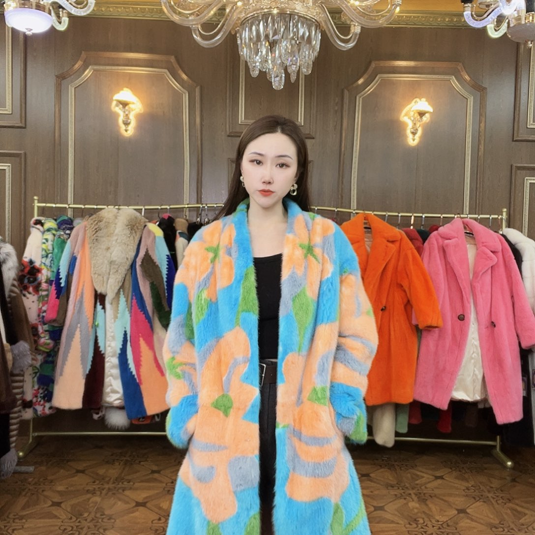 貂皮大衣时尚潮流