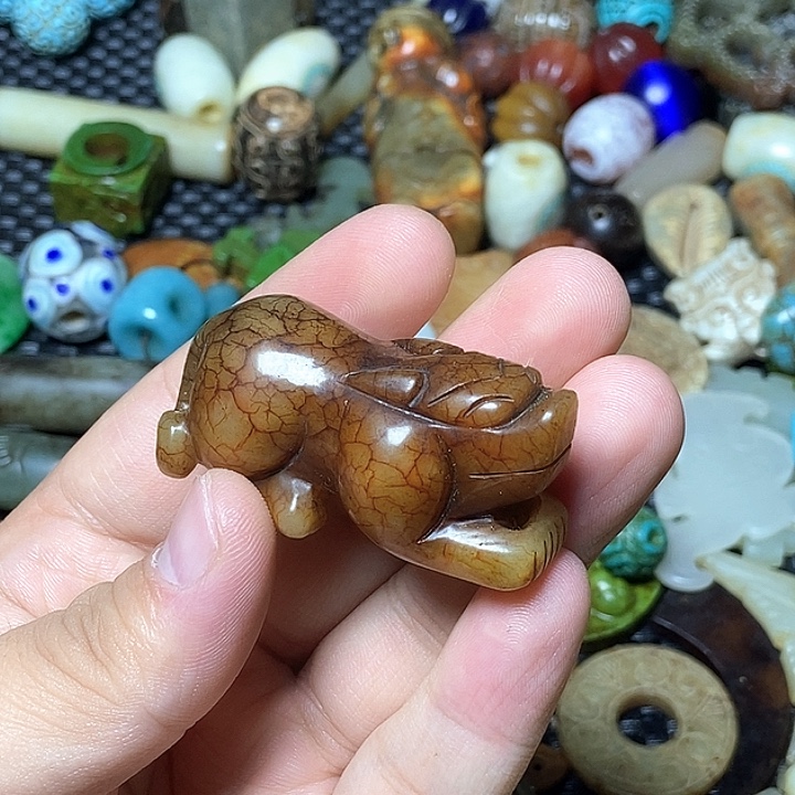 和田玉未镶嵌颈饰188