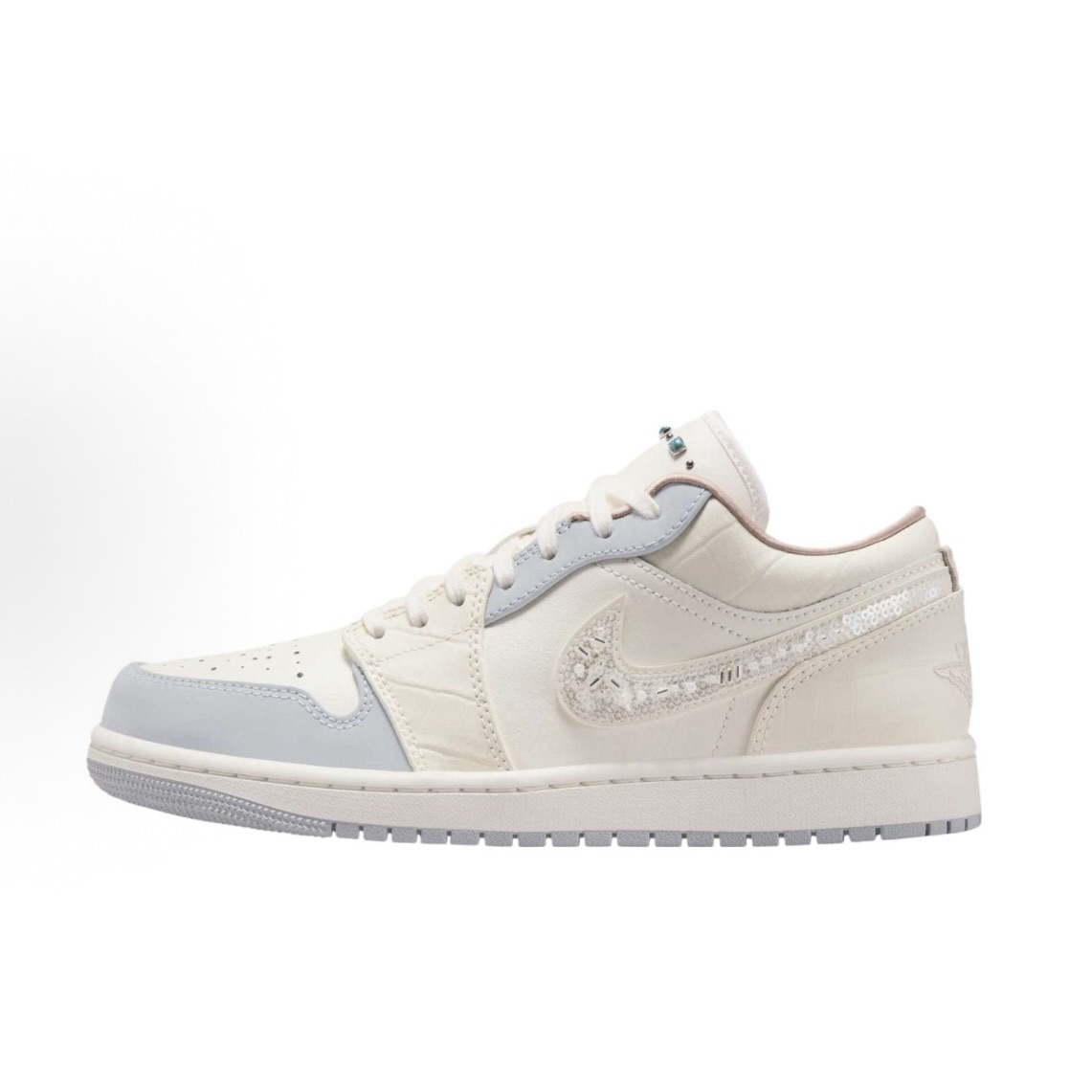 【滔搏联动】NIKE耐克男女款WMNS AIR JORDAN1 LOW休闲鞋IH7323-100