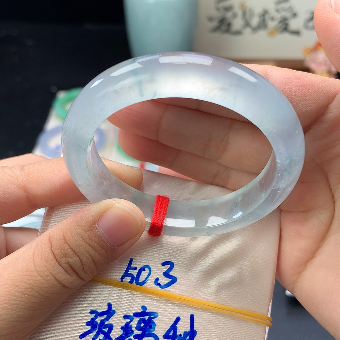 未镶嵌手镯翡翠27号玻璃种