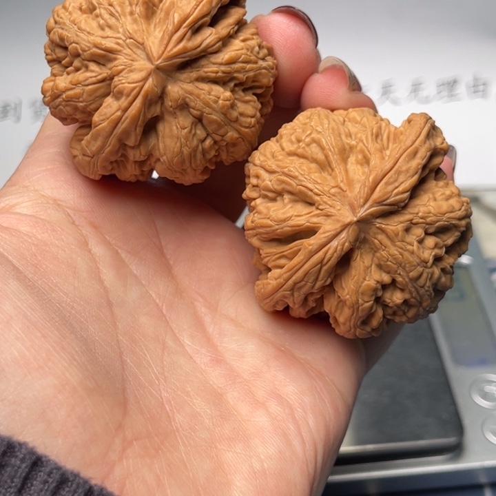 文玩核桃把件粗筋47