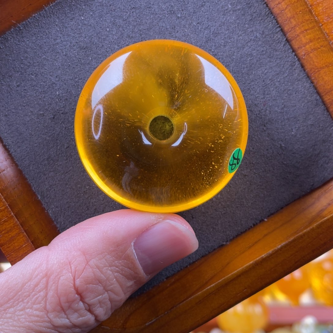 琥珀颈饰未镶嵌蜜蜡吊坠