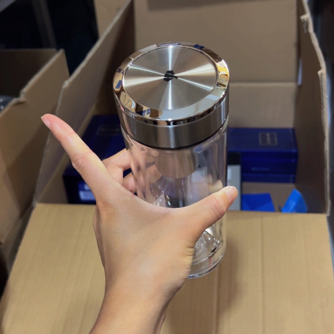 万象v49R玻璃杯480玻璃杯➕杯套家除垢剂