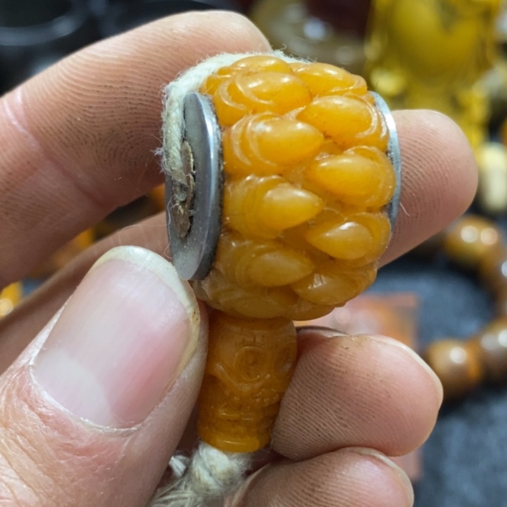 滴血莲花菩提吊坠