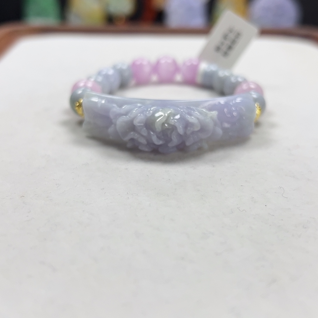 翡翠未镶嵌手链手牌