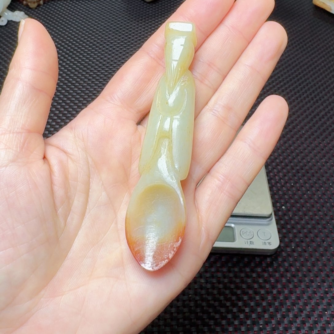 和田玉把件未镶嵌