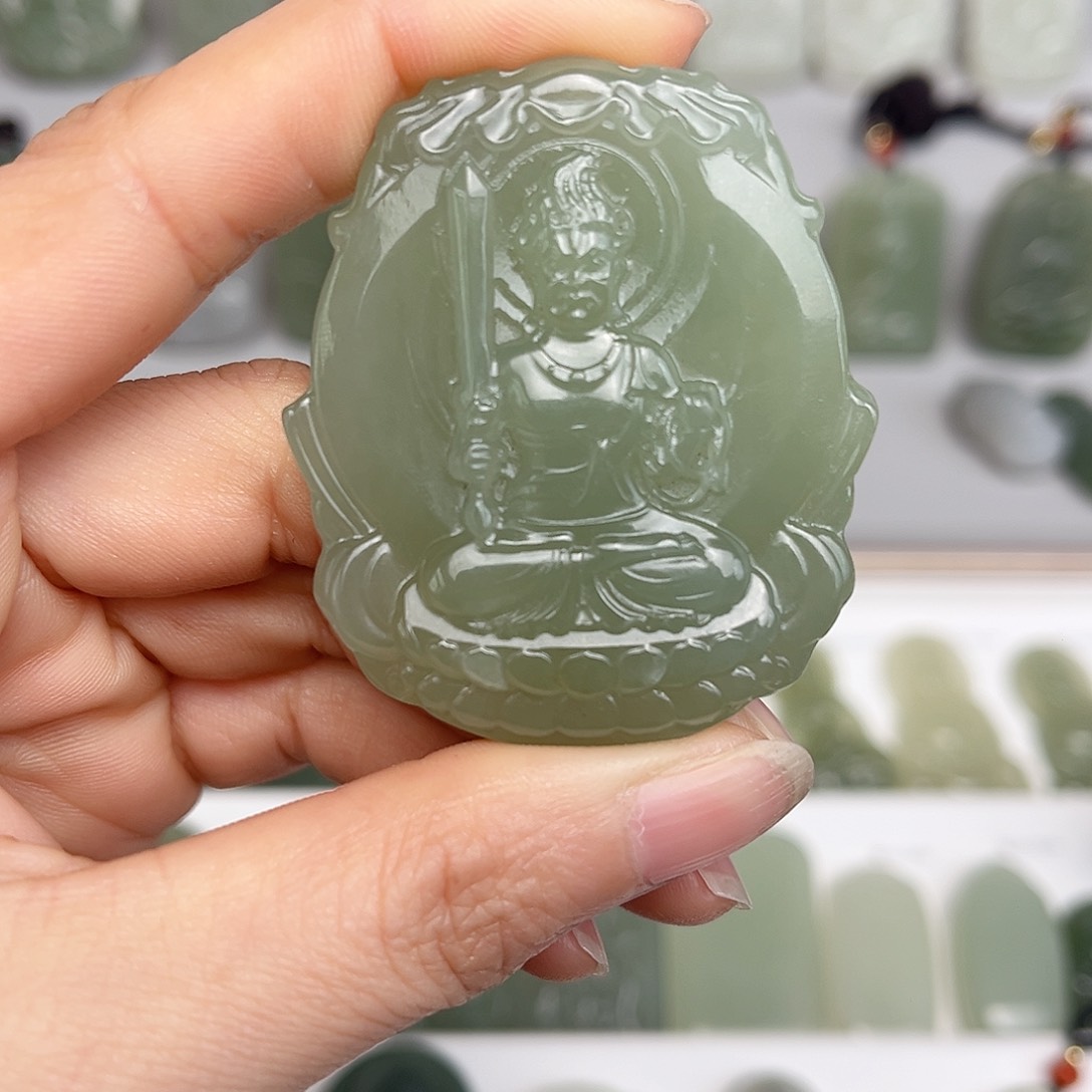 和田玉颈饰未镶嵌沭****修