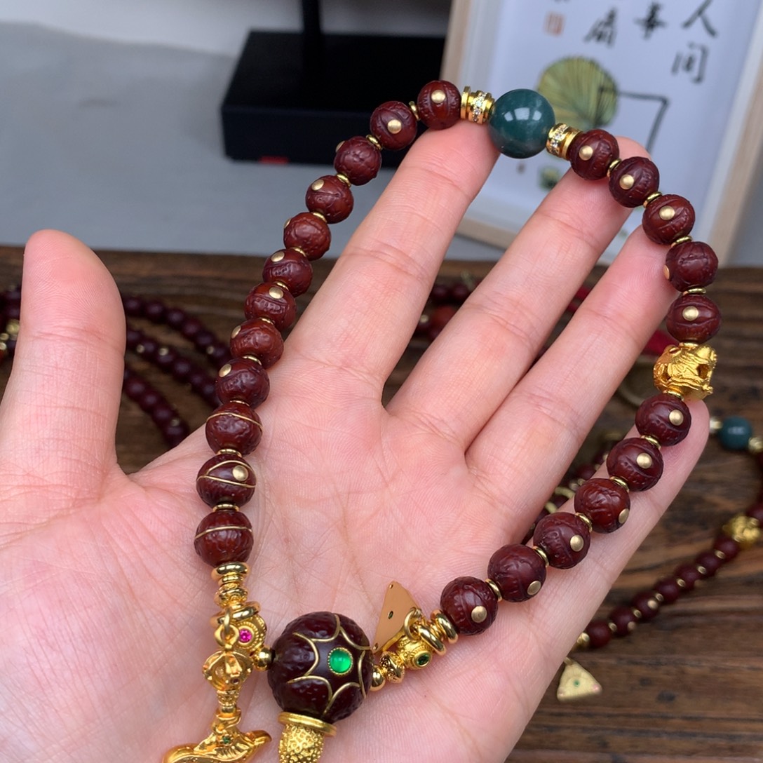 凤眼菩提吊坠9 满配手持
