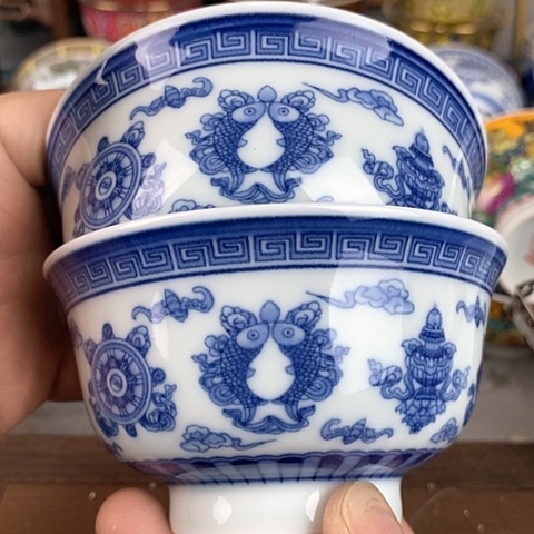 景德镇陶瓷藏式茶碗