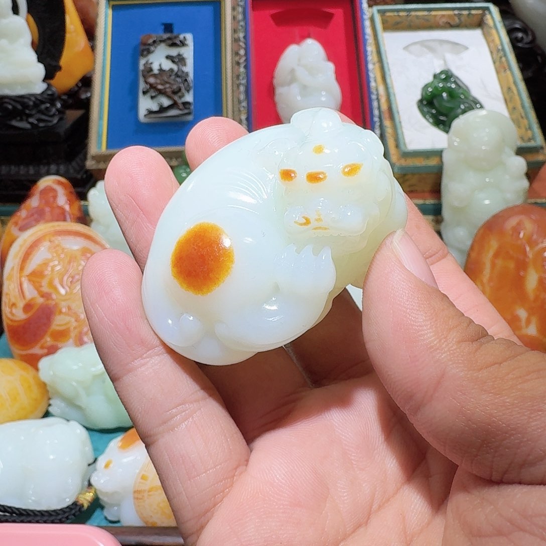 和田玉把件未镶嵌