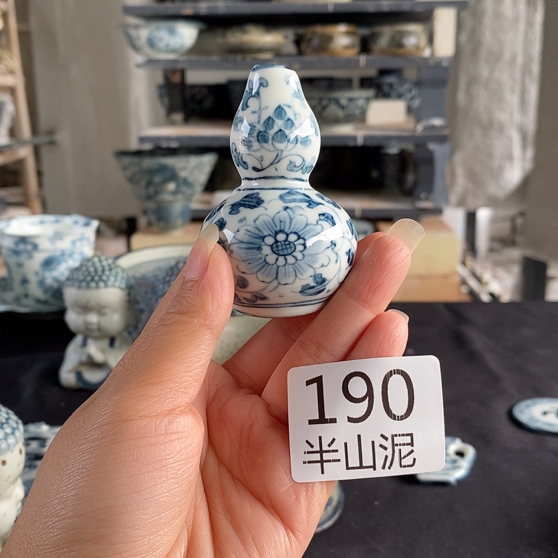 陶手工手绘青花高温陶瓷