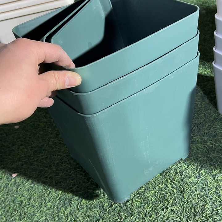 正品22外径22高绿色3个带托盘