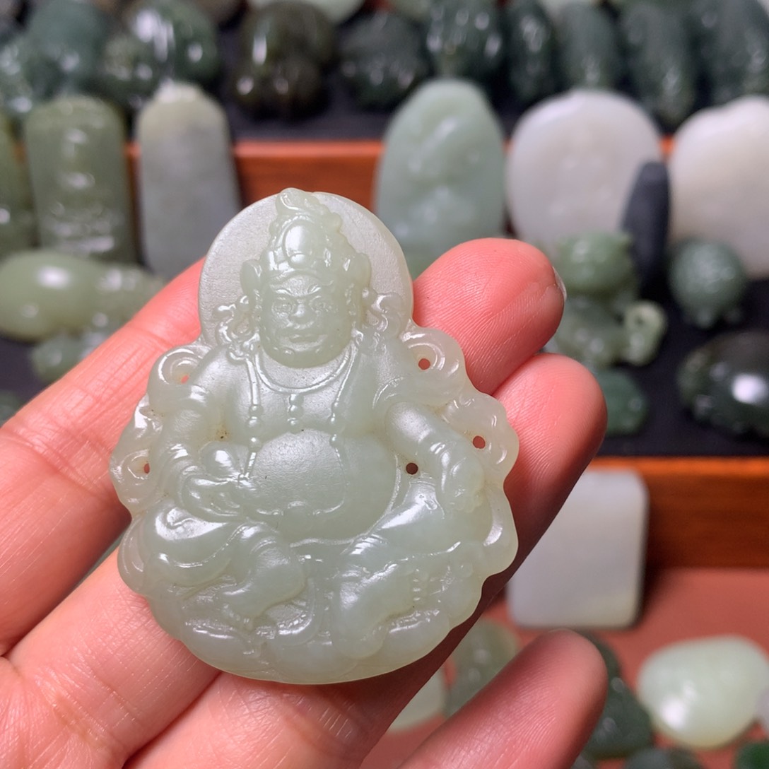 和田玉颈饰未镶嵌挂件59