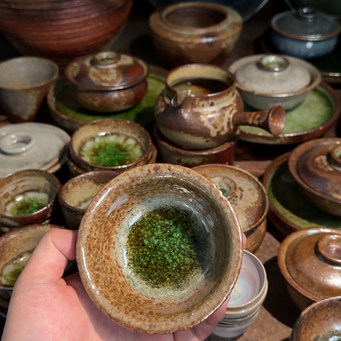 橘****E066匣钵破碎感泥料非柴烧跑单禁拍