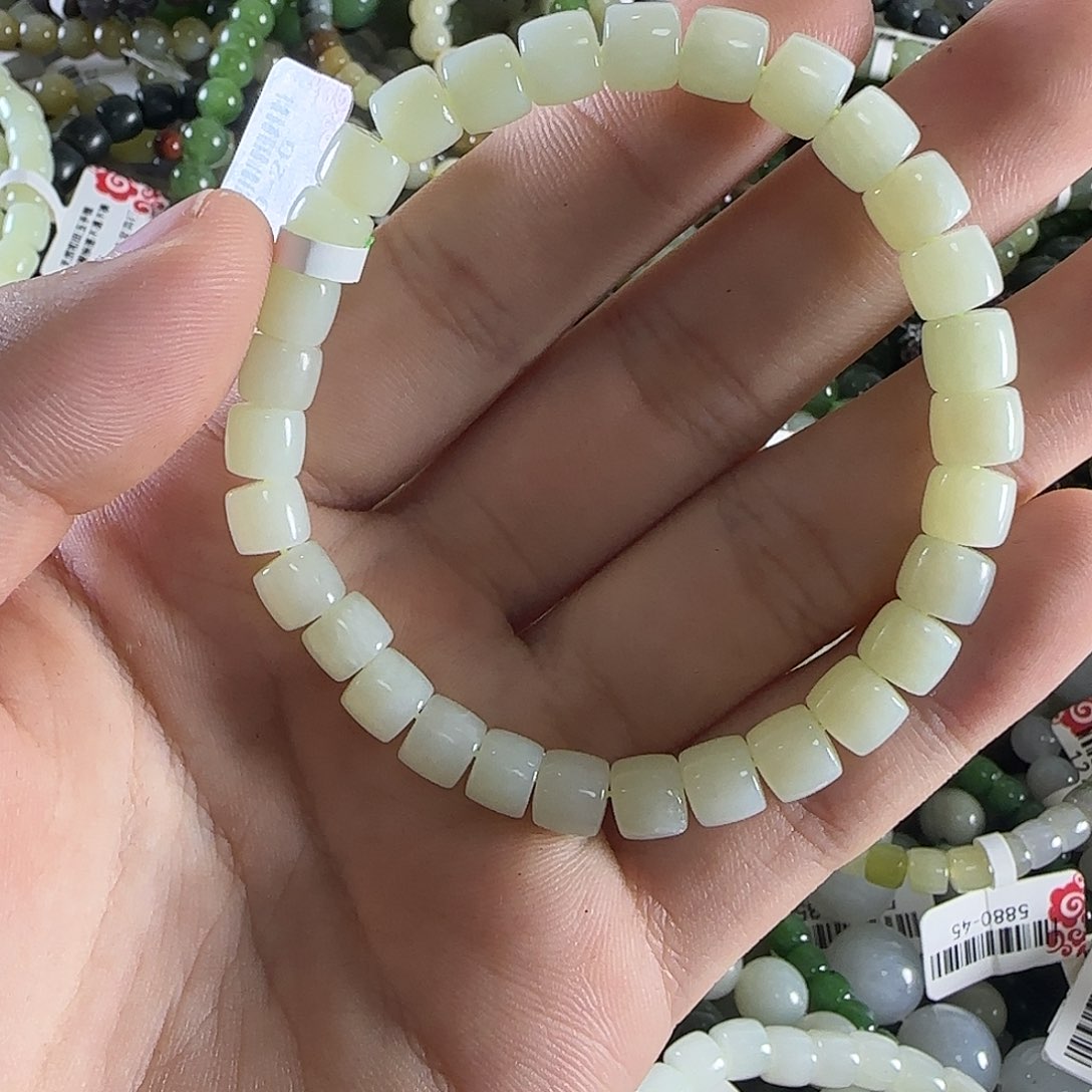 和田玉手链未镶嵌305