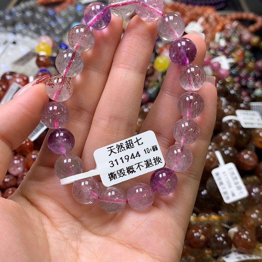 水晶手链未镶嵌，