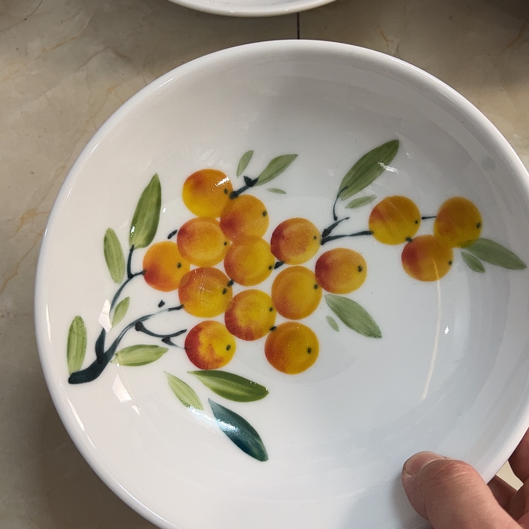 瓷片景德镇陶瓷手工手绘制作