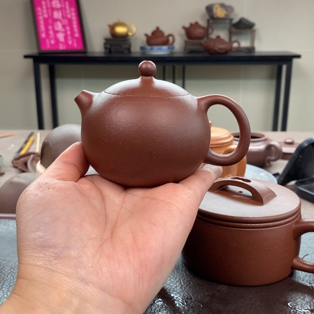茶壶紫砂底槽清西施全手180cc➕底槽清杯子