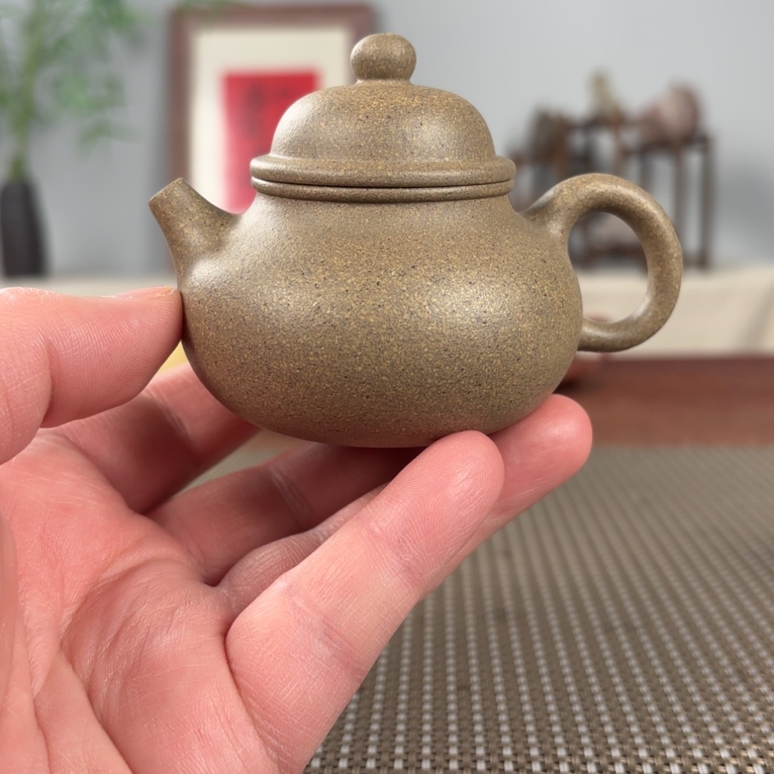 紫砂茶壶黄龙山原矿紫砂壶120