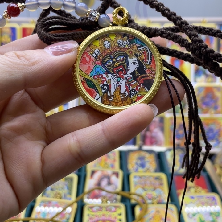 吊坠翻****美唐卡吊坠项链吊坠