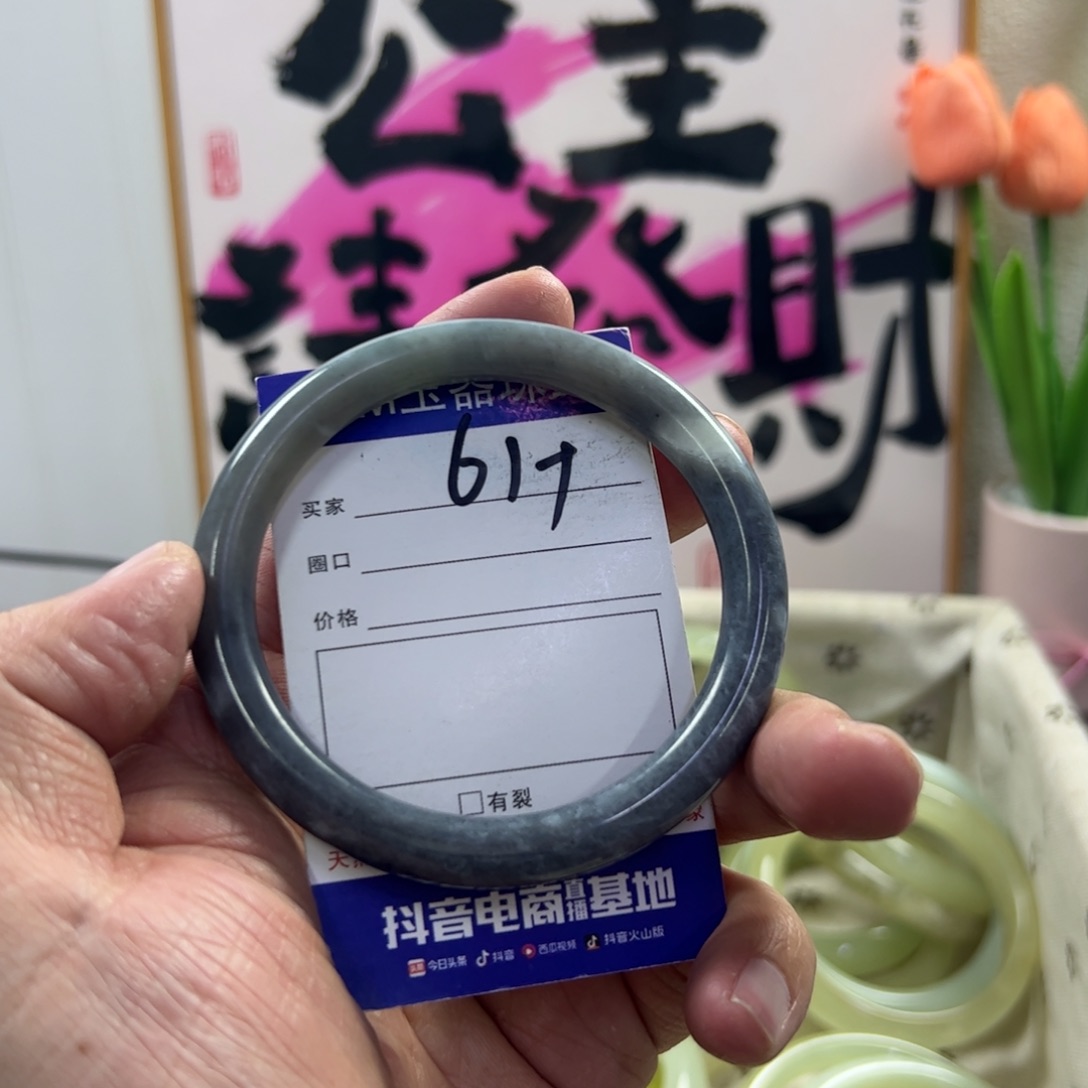 蛇纹石玉手镯未镶嵌603