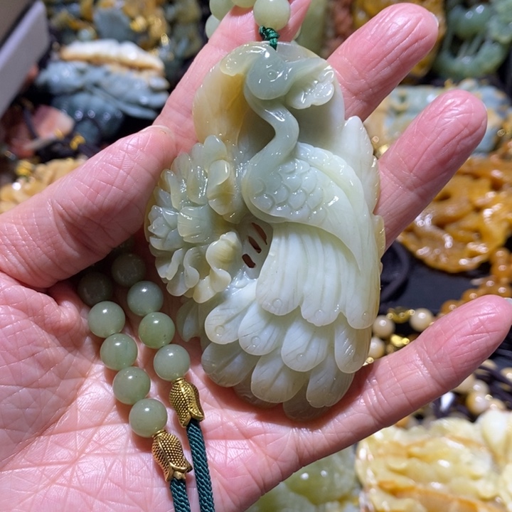 岫玉岫玉吊坠未镶嵌