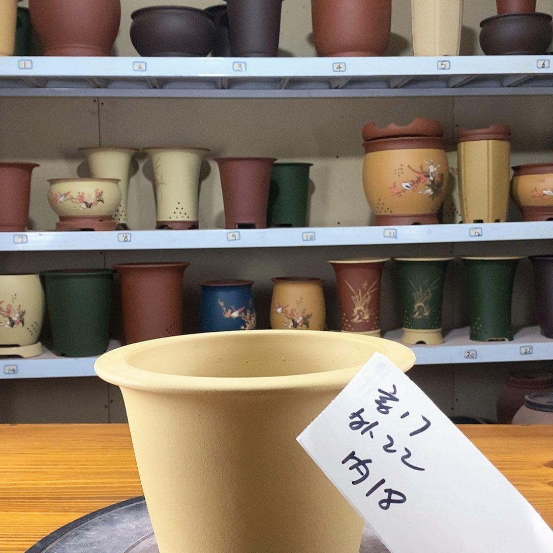 紫砂花盆紫砂兰花盆29