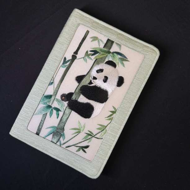 苏州刺绣手工绣花笔记本子日记本特色记事本中国风教师节礼物