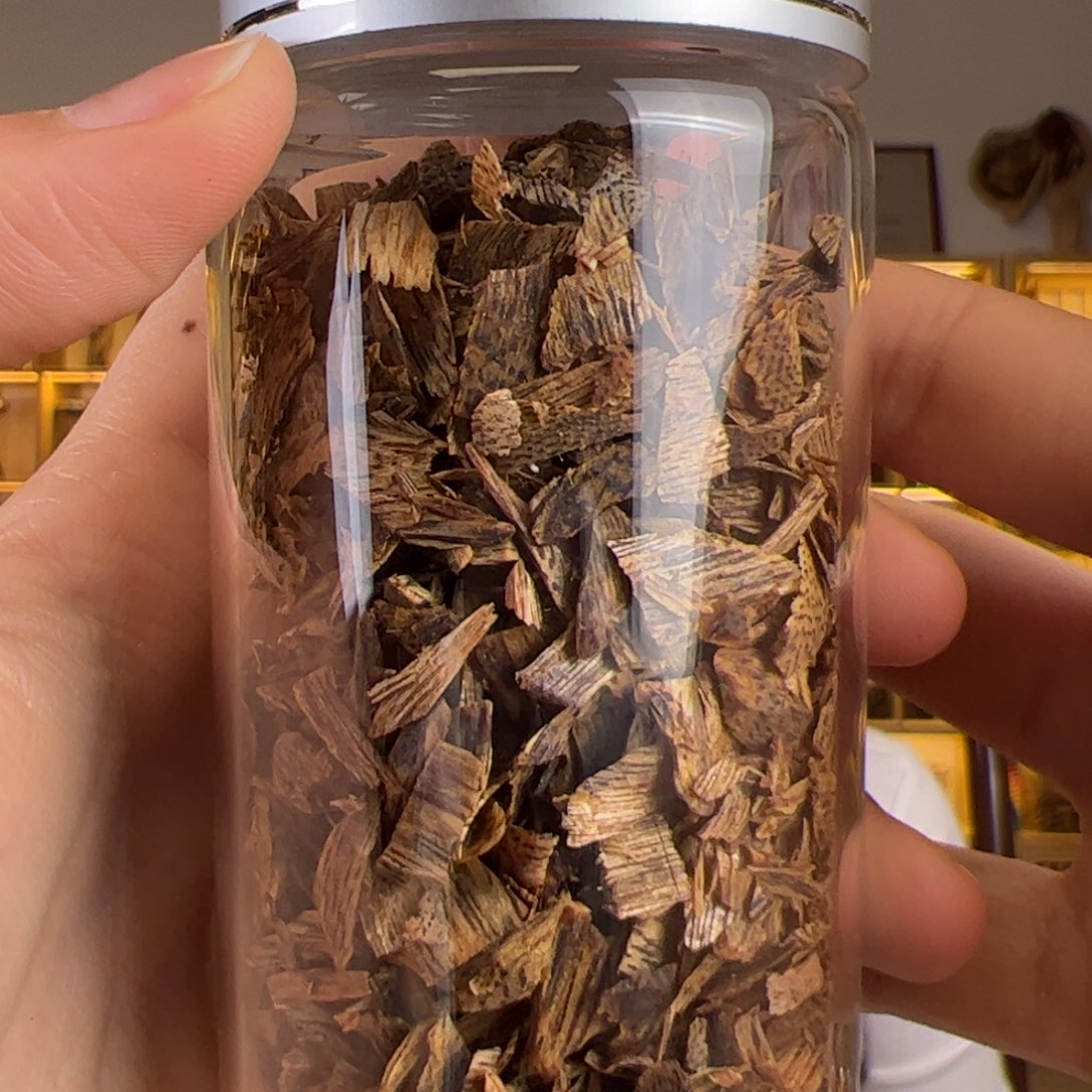 沉香沉香碎屑透顶绿沉香切片20克