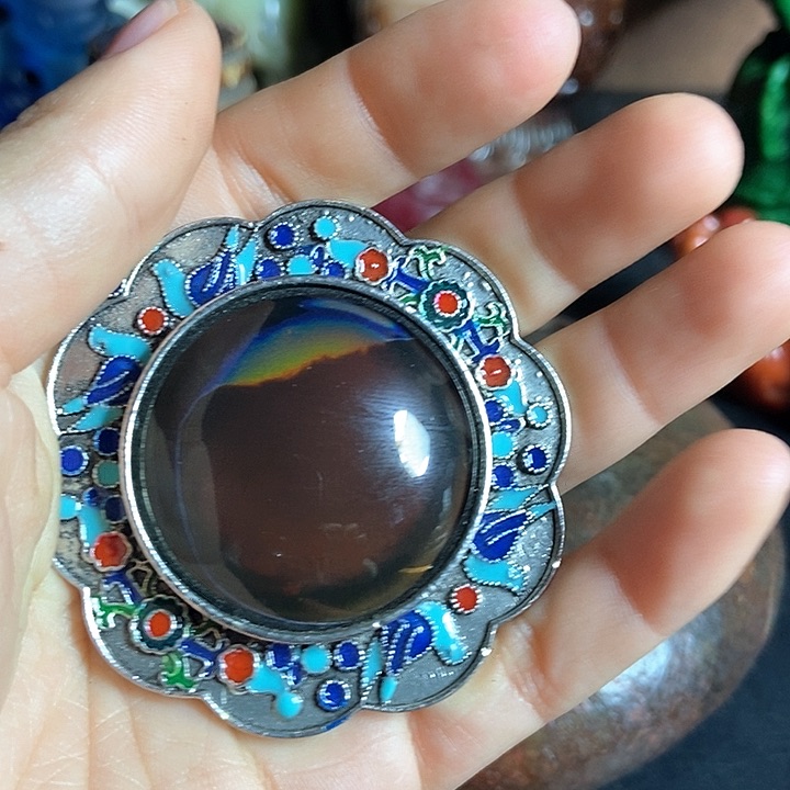 紫金钵盂菩提吊坠