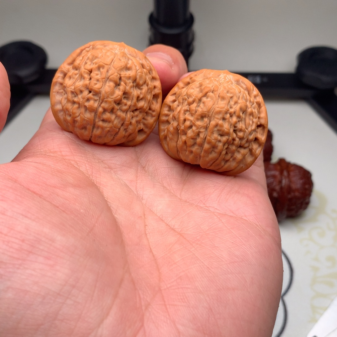 文玩核桃把件莲花38