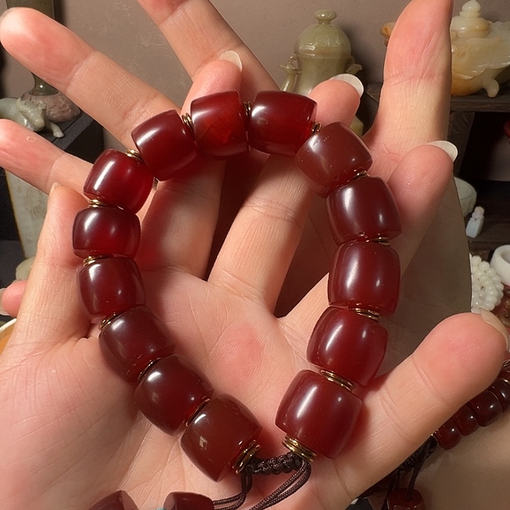 玛瑙/玉髓手链未镶嵌东**王