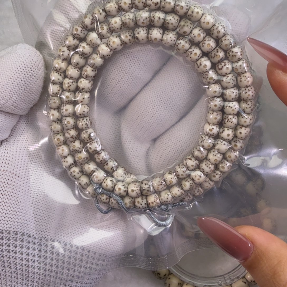 星月菩提吊坠原生态石玉料6.5直切