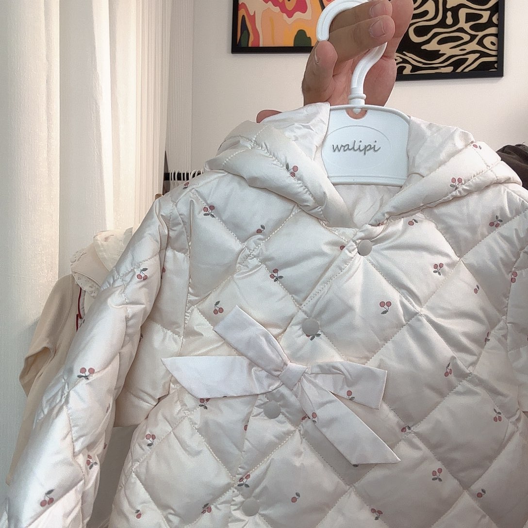 ****斜开羽绒上衣73码