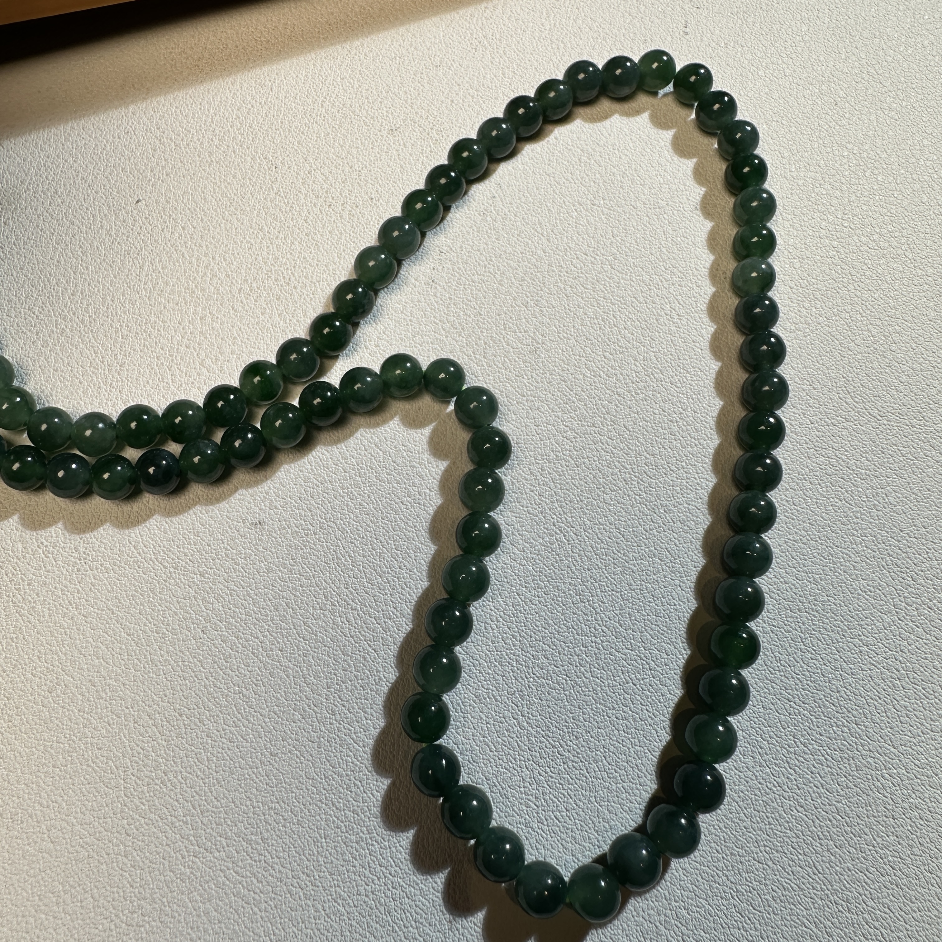 003缅A翡翠5.5mm深蓝浅蓝散珠 多样性发货