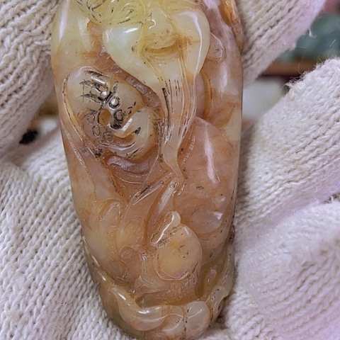 和田玉（白玉）挂件未镶嵌