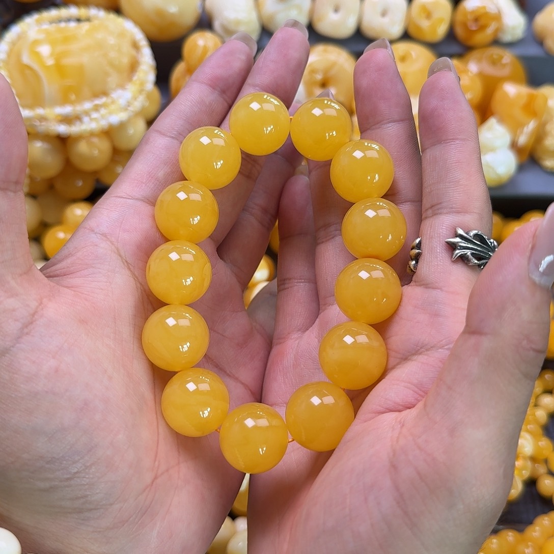 未镶嵌蜜蜡珠宝奇石同料19.4mm