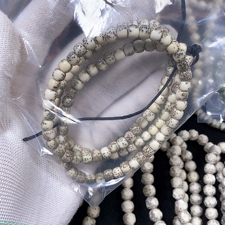 星月菩提吊坠十*爺半壁留白长串6*5