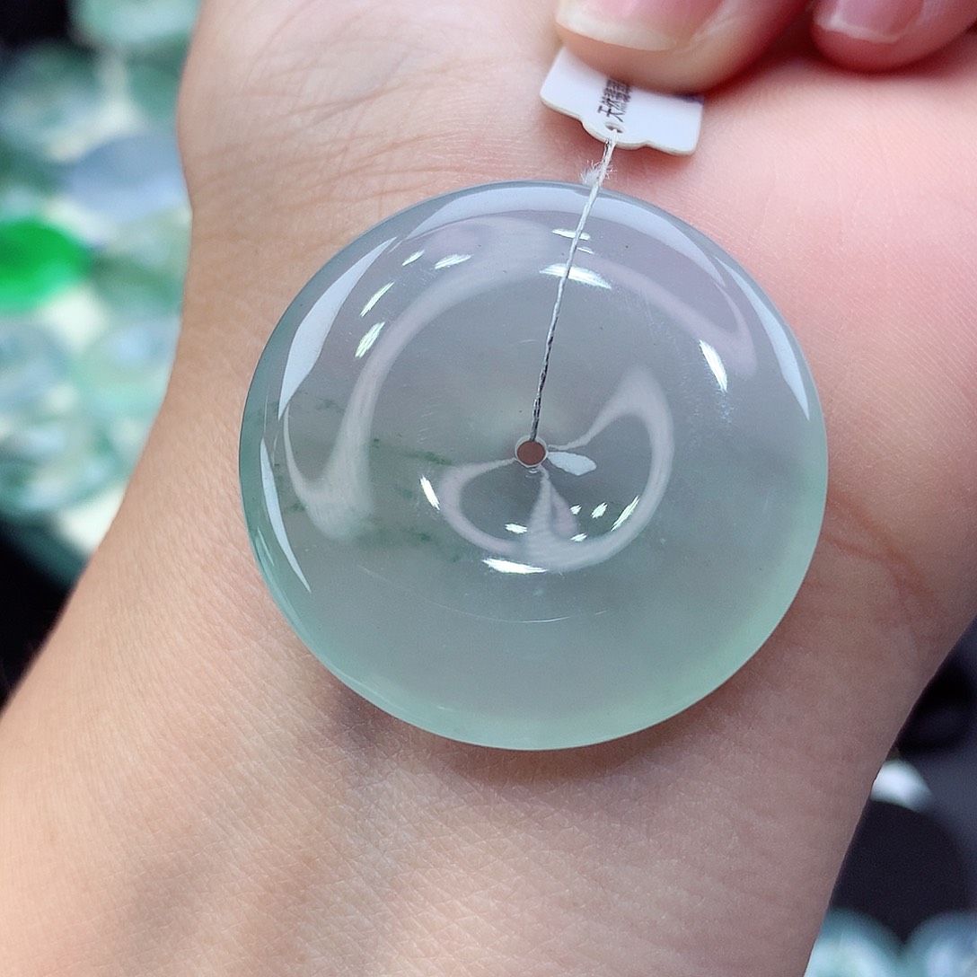 颈饰未镶嵌翡翠编号74尺寸32.5-6