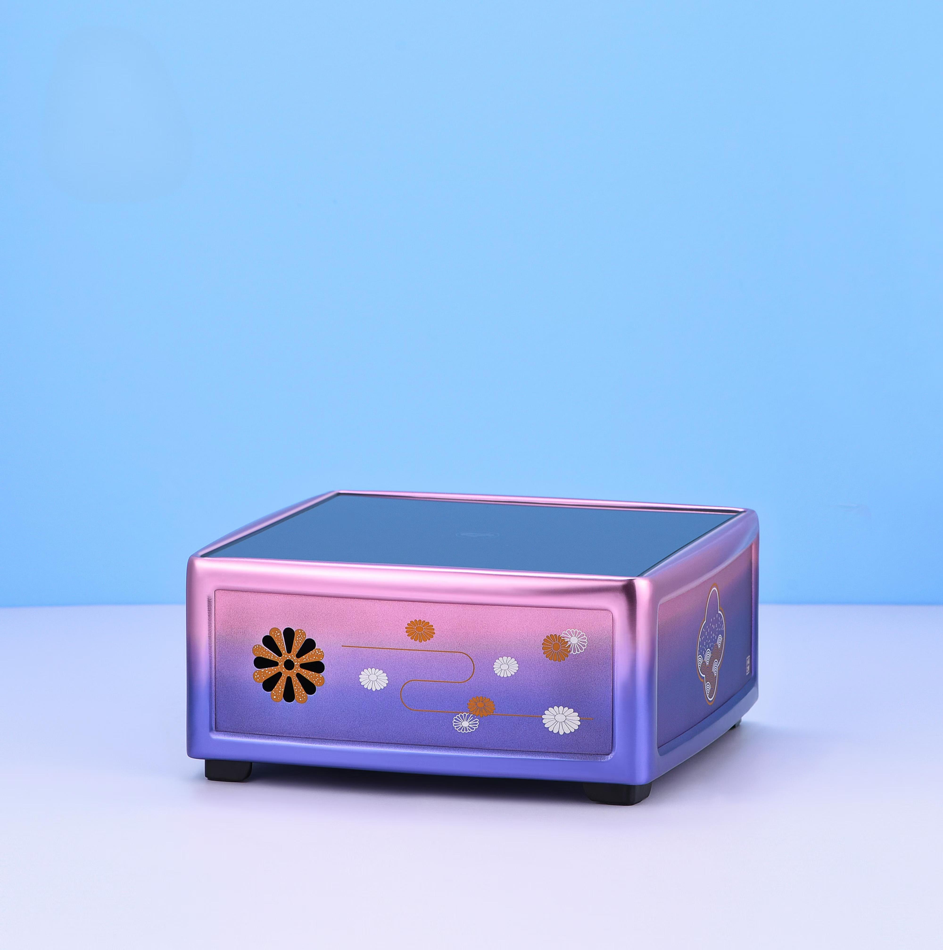 晋芳 小溪樱粉 紫色渐变煮茶煮水 茶具配件