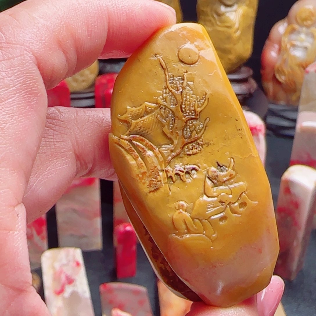 昌化石昌化田黄石