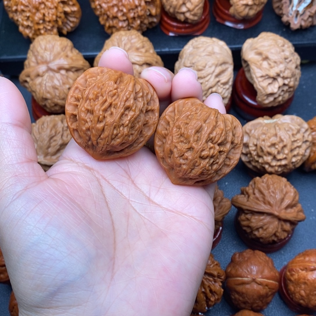 把件文玩核桃39公子帽