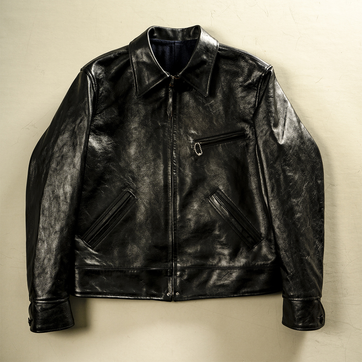 新喜马皮 1930s 阿美咔叽 复古机车夹克非加州小熊RainbowCountry