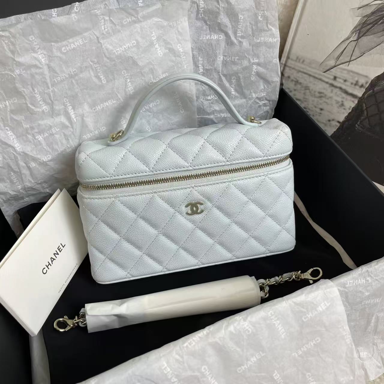 未使用 Chanel/香奈儿 窄版盒子包/60188682/ 12期/代卖服务
