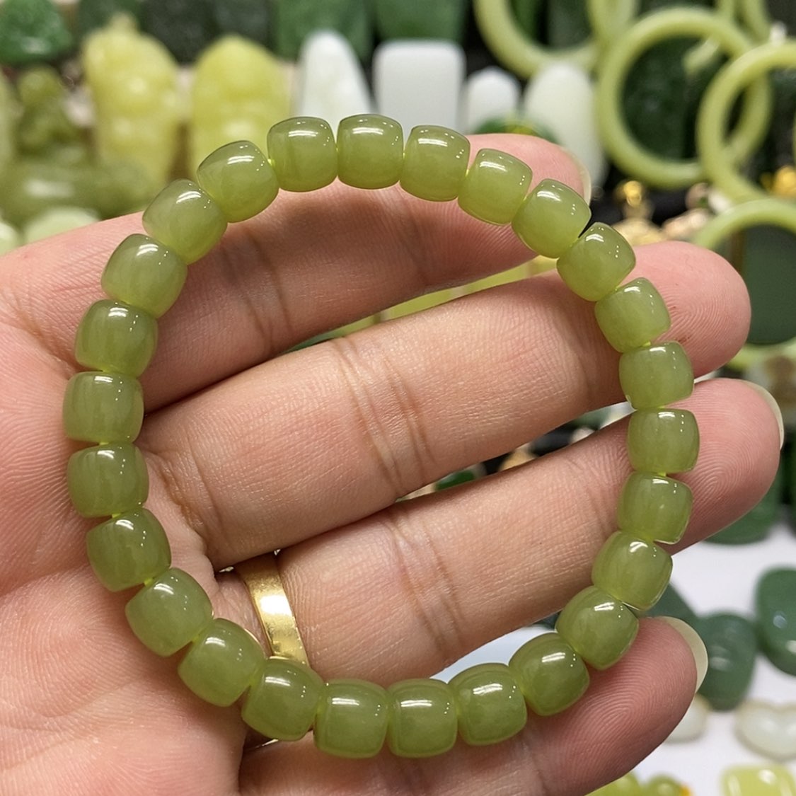 【闪购商品】未镶嵌手链和田玉