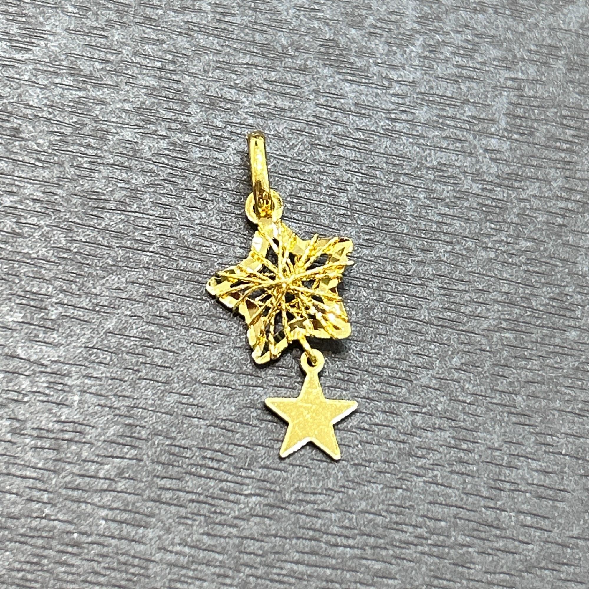 【木子专享】足金999投资金攒黄金悦己星星ZBHJD1443克重多退少补