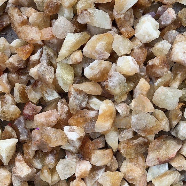 水晶黄水晶一斤未镶嵌